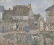 Pond at Ennery Camille Pissarro